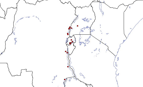 Distribution map