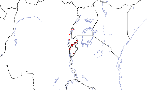 Distribution map