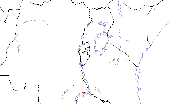 Distribution map