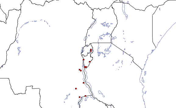 Distribution map