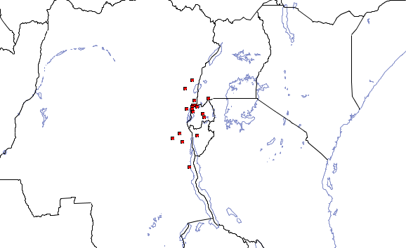 Distribution map