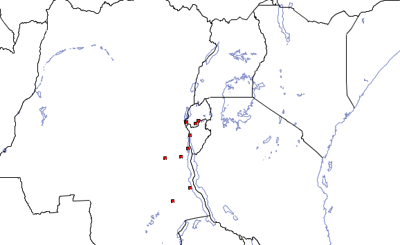Distribution map