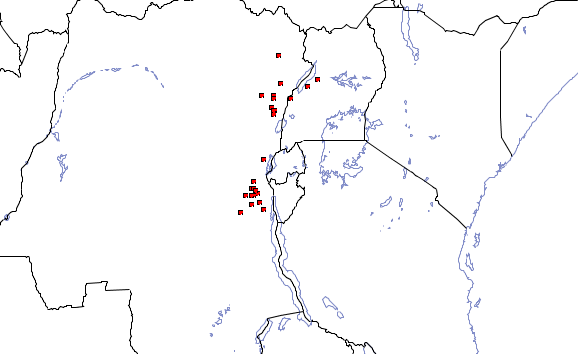 Distribution map