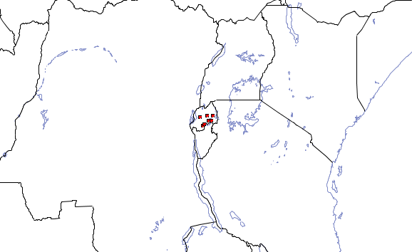 Distribution map