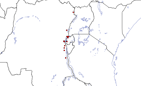 Distribution map