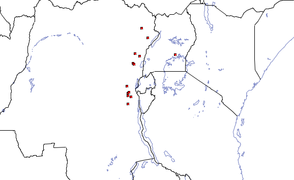 Distribution map