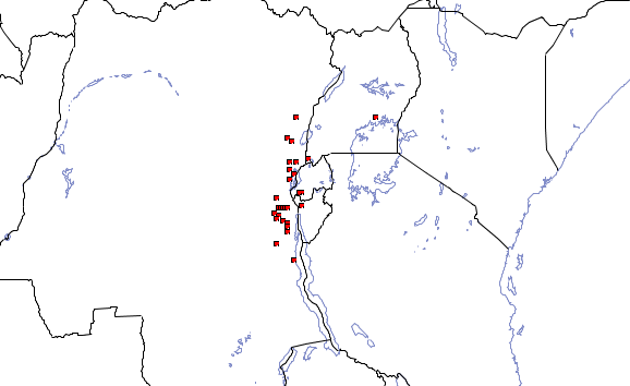 Distribution map