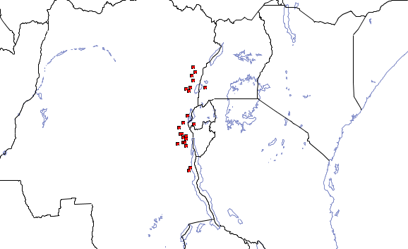 Distribution map