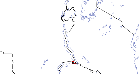 Distribution map