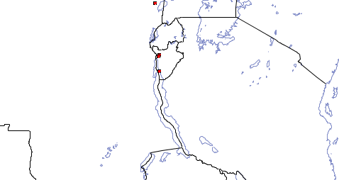 Distribution map