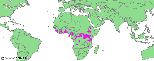 Distribution map