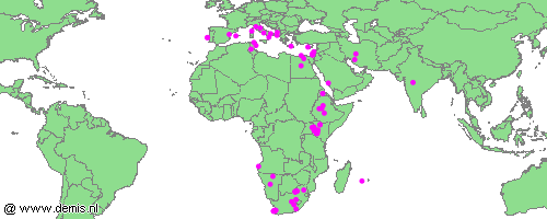 Distribution map
