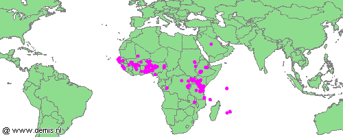 Distribution map