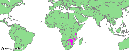 Distribution map