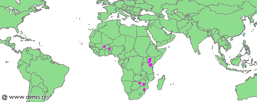 Distribution map